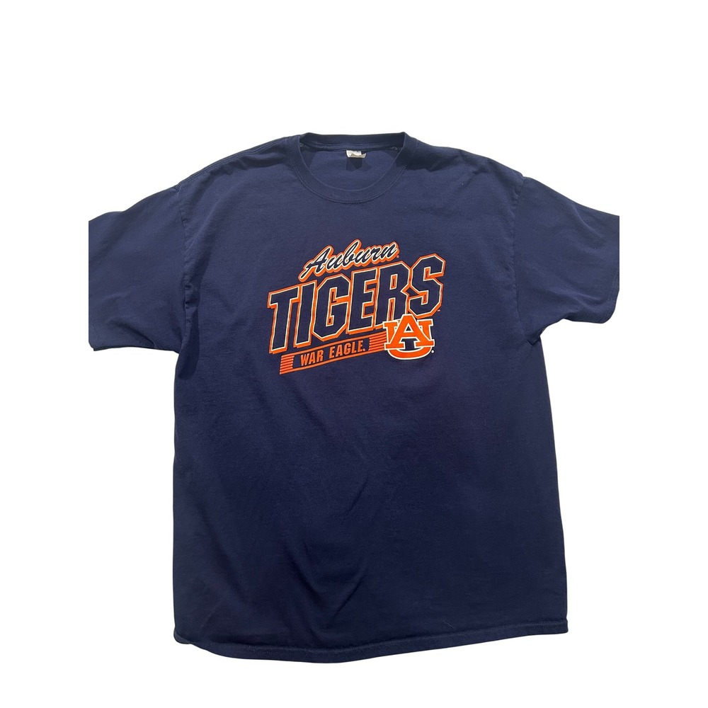 Hanes Auburn Tigers War Eagle‎ Graphic T-Shirt Mens 2XL College Football (585)